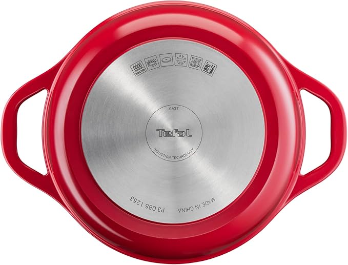TEFAL AIR cast Set of 3 Casseroles 20, 24, 30x23cm Cast Aluminium Ceramic Coating Oven 250°C